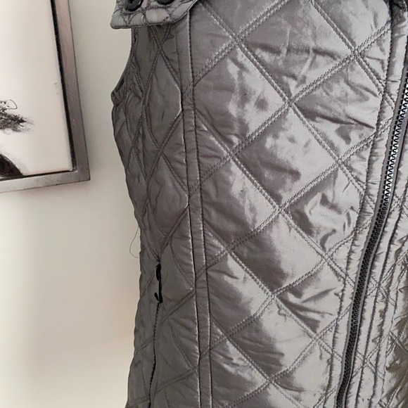 Marc New York Gray Quilted Vest Size Small - Picture 6 of 11
